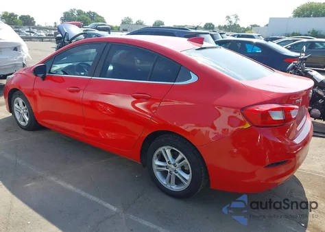 2018 Chevrolet Cruze Lt Auto из США, поврежденный, VIN 1G1BE5SM4J7164635